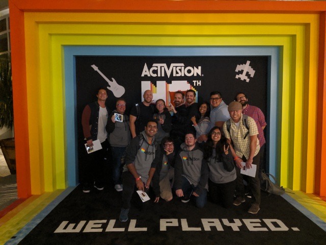 Activision team photo
